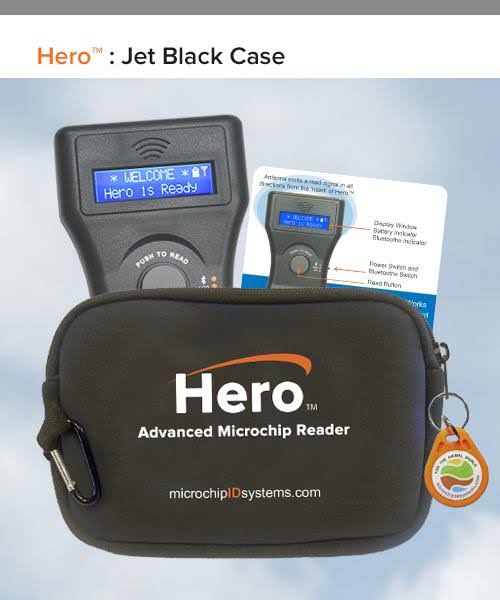 Bluetooth Universal Microchip Reader/Scanner with Black Case L590534