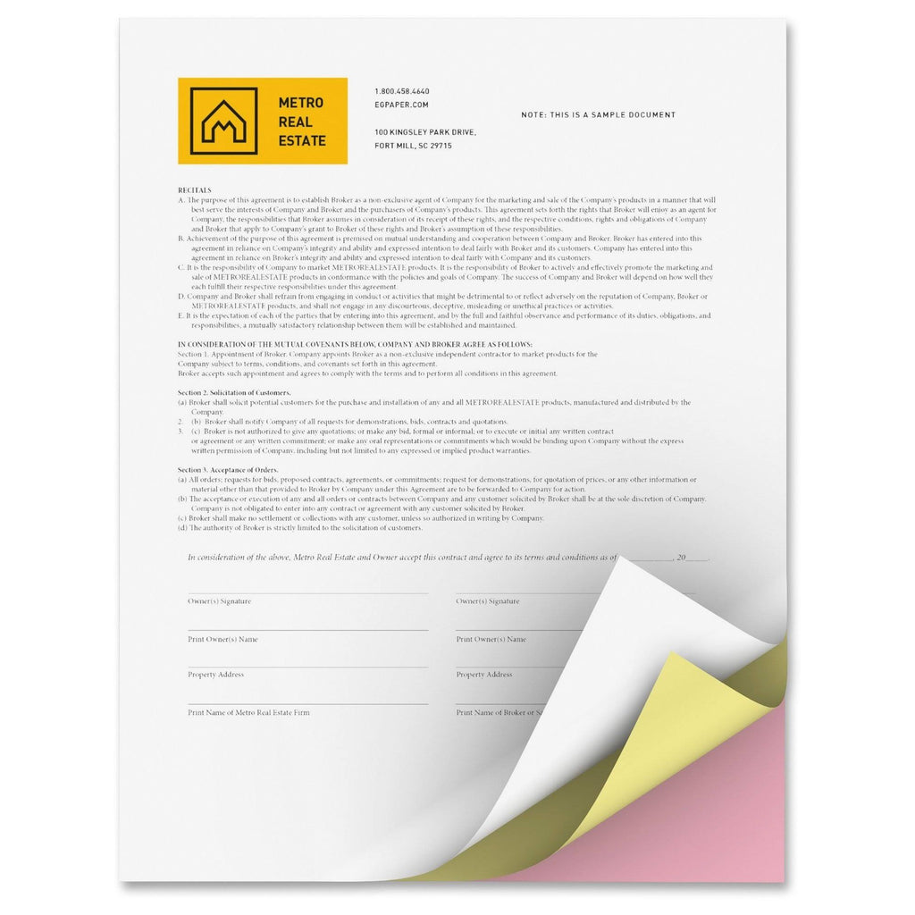 Premium Digital Carbonless Paper G92065