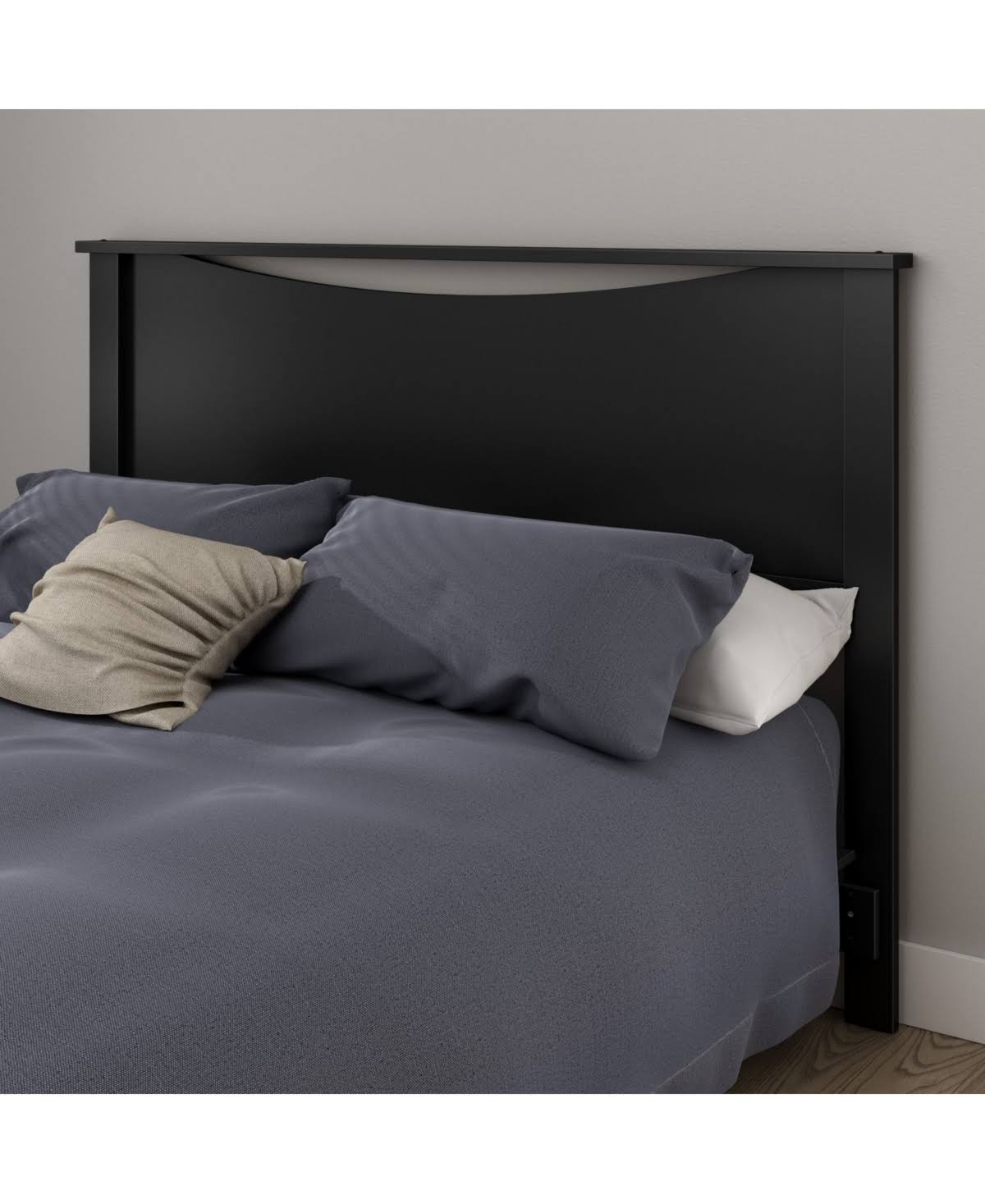 Pure Black Full/Queen Headboard Z935