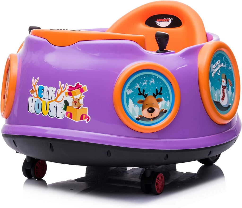 6V Electric Ride On Bumper Car with Remote Control F178