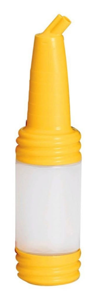 1 qt. Yellow Polyethylene Cocktail Container A894
