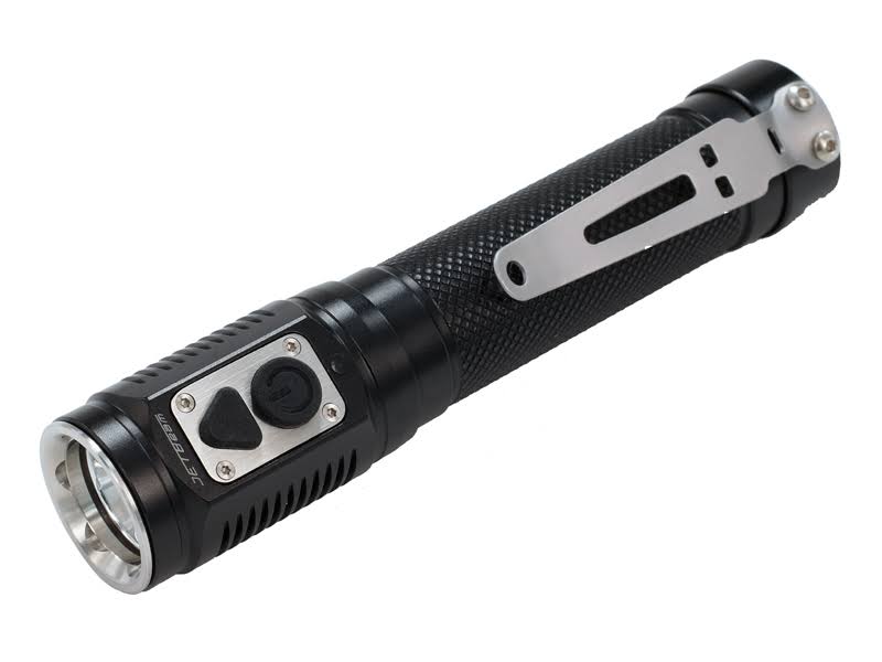 Silver Dual Switch Flashlight with Cree G2 LED, 580 Lumens Q18304