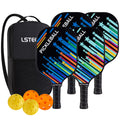 Pickleball Paddle Set of 4 with Black Bag V800383