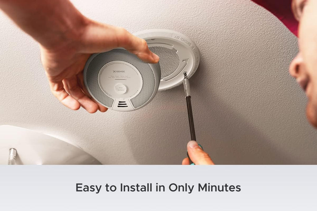 Wireless Interconnected Smoke and Carbon Monoxide Detector, 10-Year Battery, Pack of 3 S13551