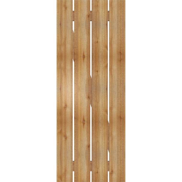 Board-n-Batten Shutters with Z-Bar, Rough Sawn Western Red Cedar G632132