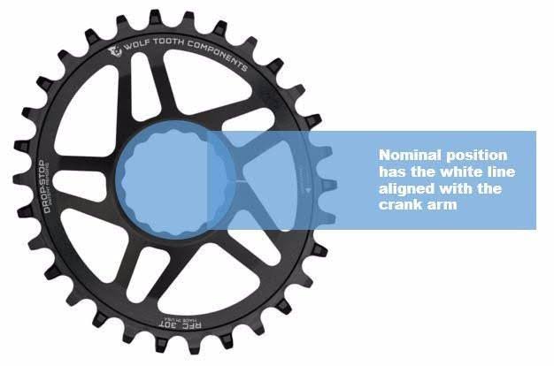 Elliptical Drop-Stop Chainring 32T P4758