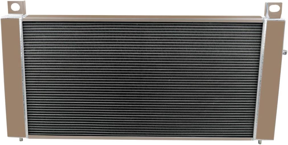 Full Aluminum Radiator & Fan Shroud & Thermostat Relay Kit Z9451