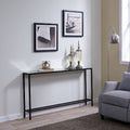 Glass Top Console Table J451