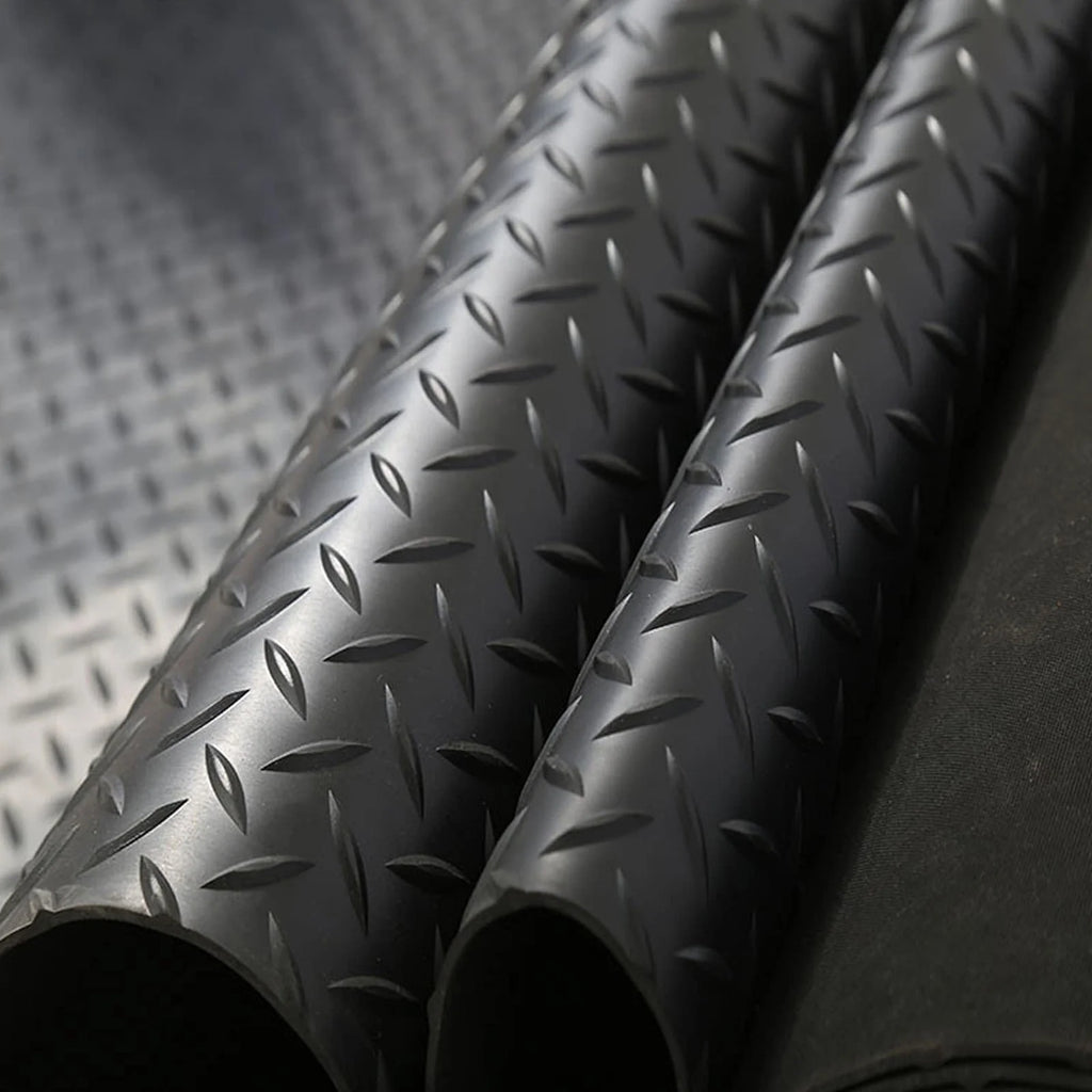 16.5ft x 3.3ft Heavy Duty Rubber Garage Floor Mat Roll N930829