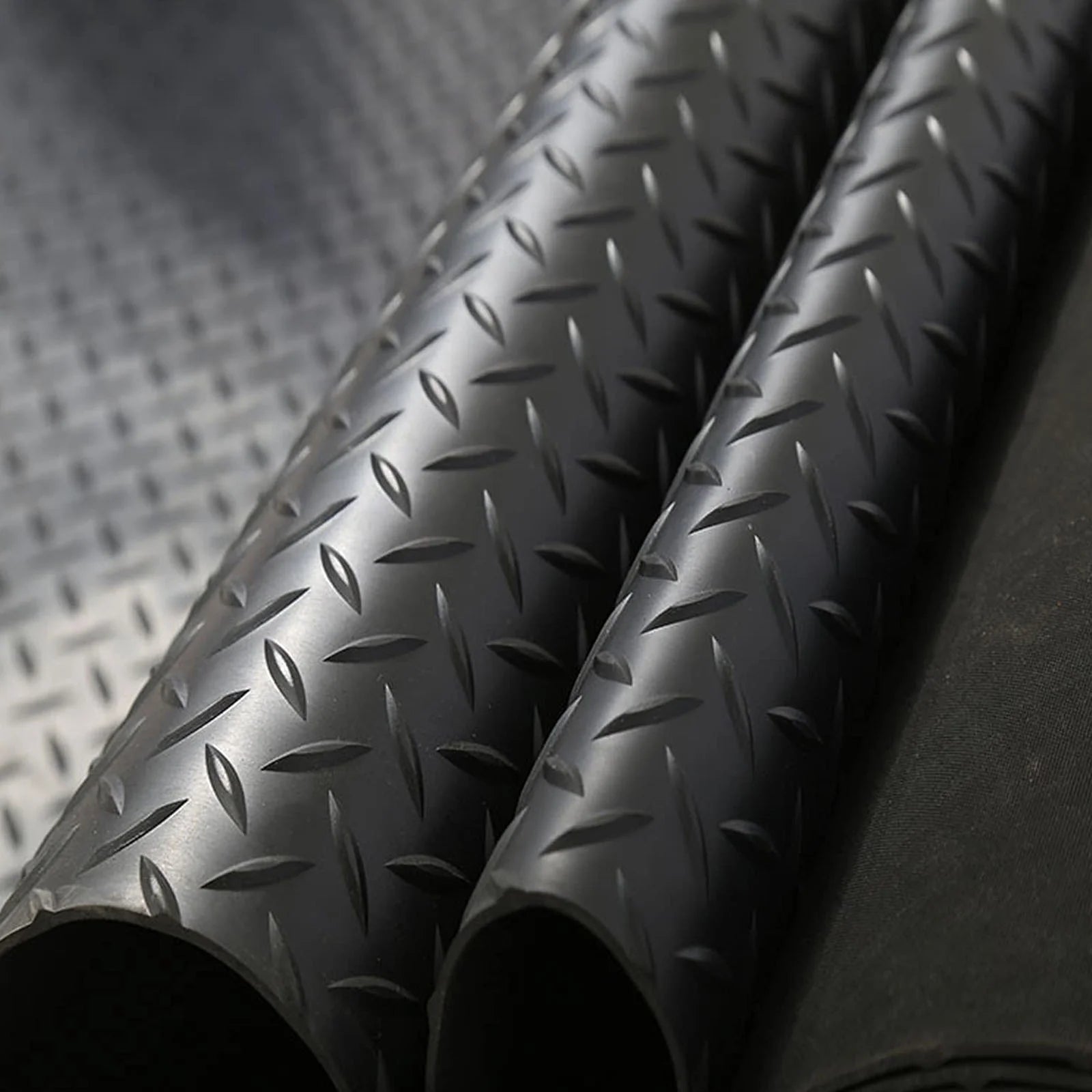 16.5ft x 3.3ft Heavy Duty Rubber Garage Floor Mat Roll N930829