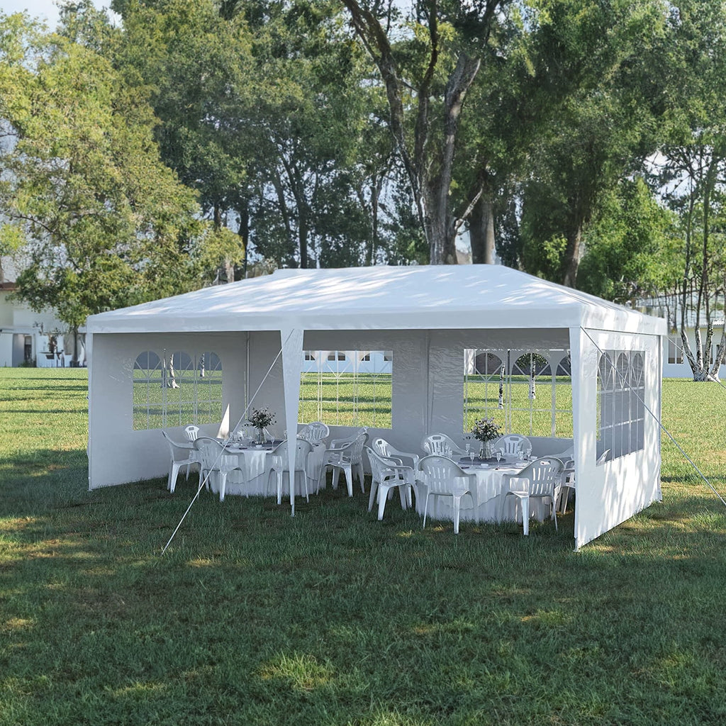 White Party Tent Canopy Shelter K485