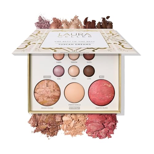 Full Size Baked Palette with Bronzer, Blush, Highlighter and 6 Eyeshadows E179316