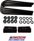 1.5 Rear Suspension Lift Cast Iron Blocks with Leaf Spring Axle U Bolts N934254