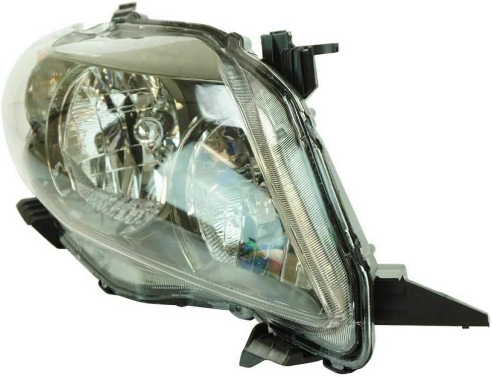 Headlight Assembly for 2009 2010 Toyota Corolla Driver and Passenger Side Q40565