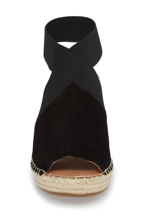 Black Suede Wedge N732254