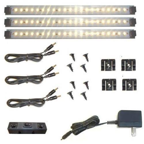3 Light Panels LED Under Cabinet Lighting Kit F969375