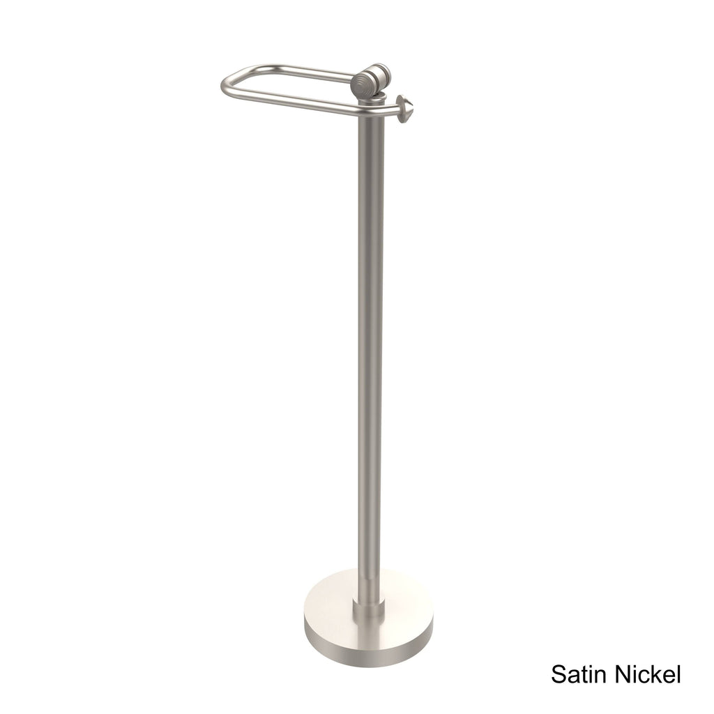 Matte Black Free Standing Toilet Tissue Holder R3429