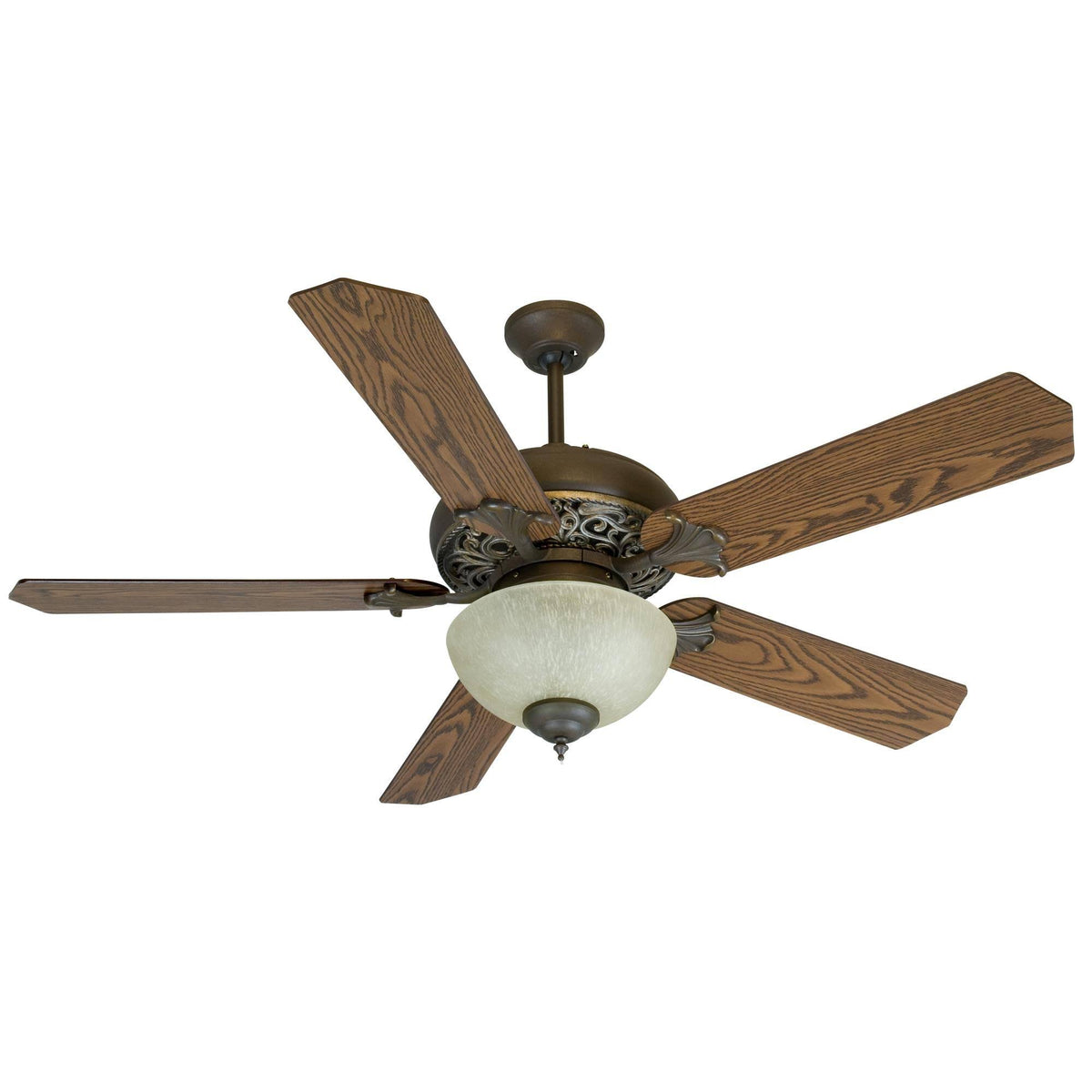 Aged Bronze Ceiling Fan N7097