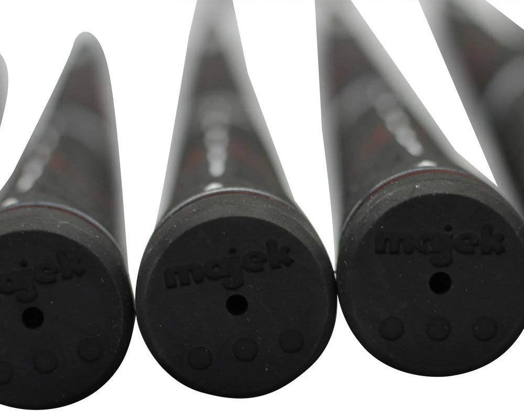 Midsize Black Golf Grips Kit with Grip Tape and Clamp Y81084