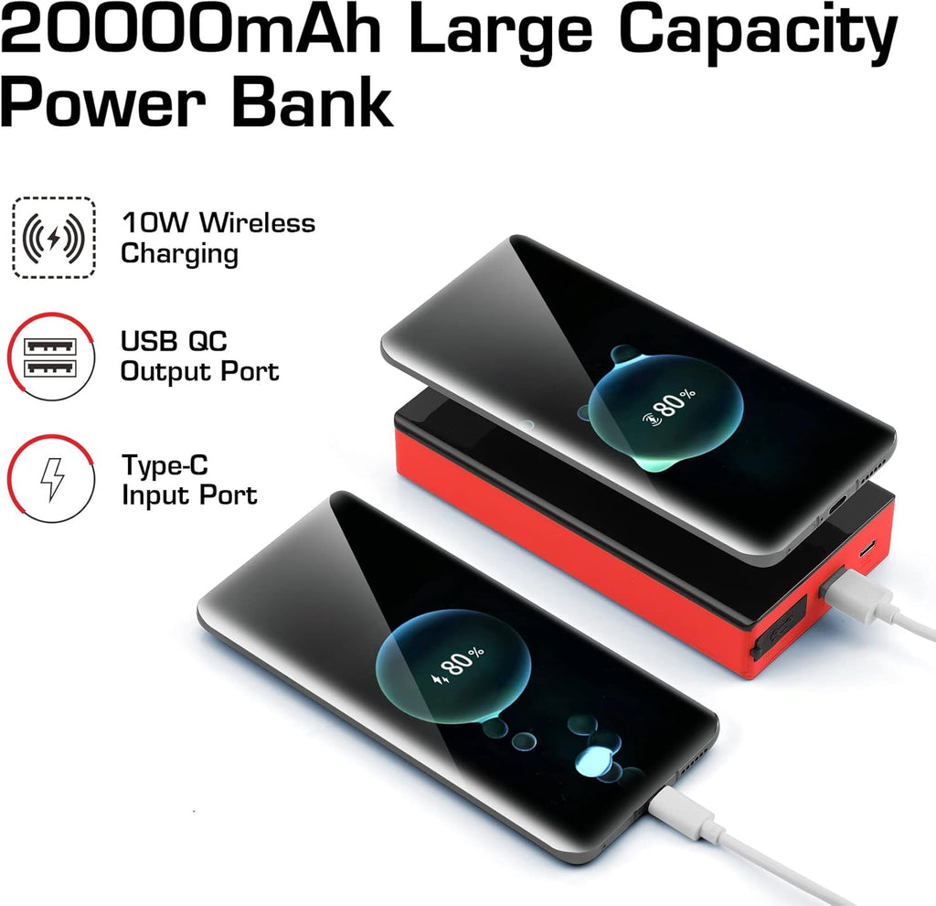 Portable Car Battery Jump Starter Pack of 2 B92820