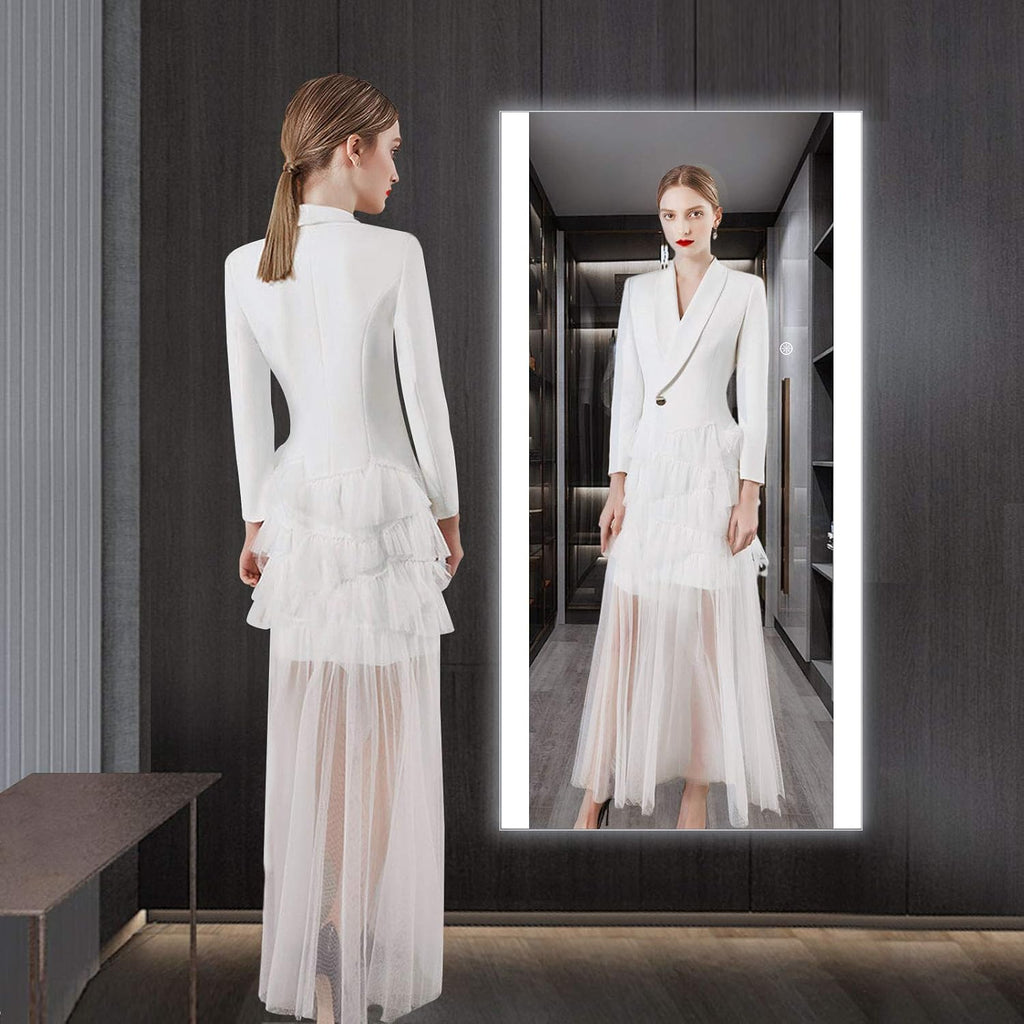 47x22 Full Length LED Wall Mounted Mirror F427836