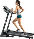 Folding Treadmill with 12 Preset Programs, 300 LBS Weight Capacity L113