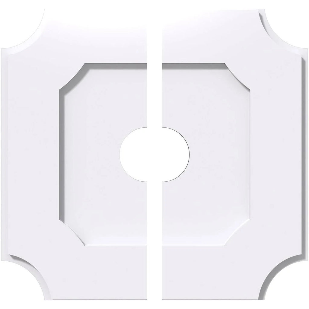 Contemporary PVC Ceiling Medallion Two Piece A269