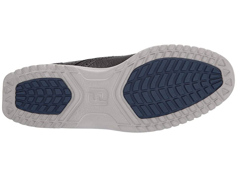 Black Wing Tip Casual Shoes M195