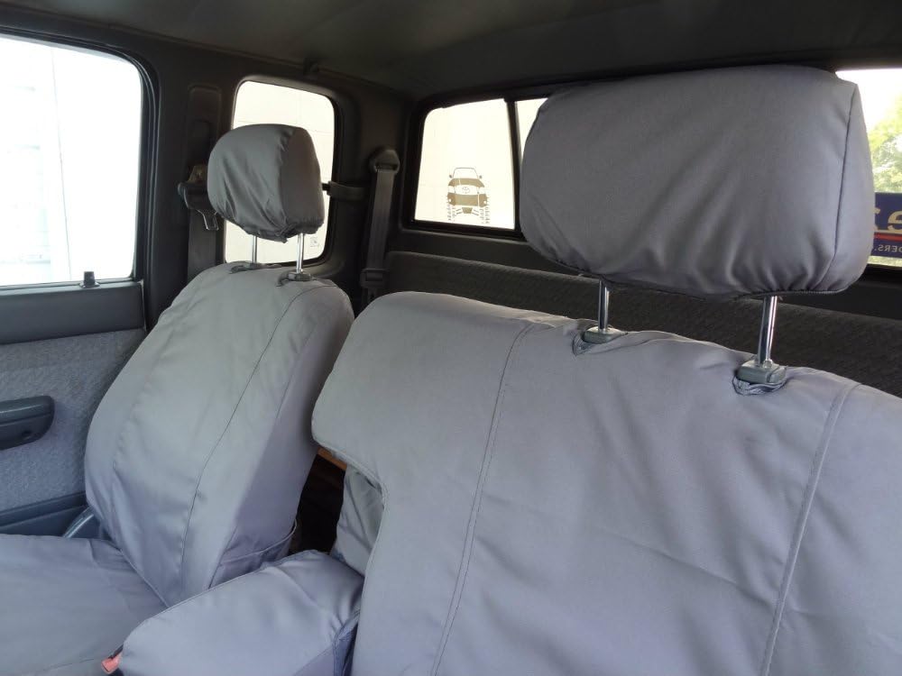 Gray Endura Seat Covers for 1995-2000 Tacoma 60/40 Split Bench O761