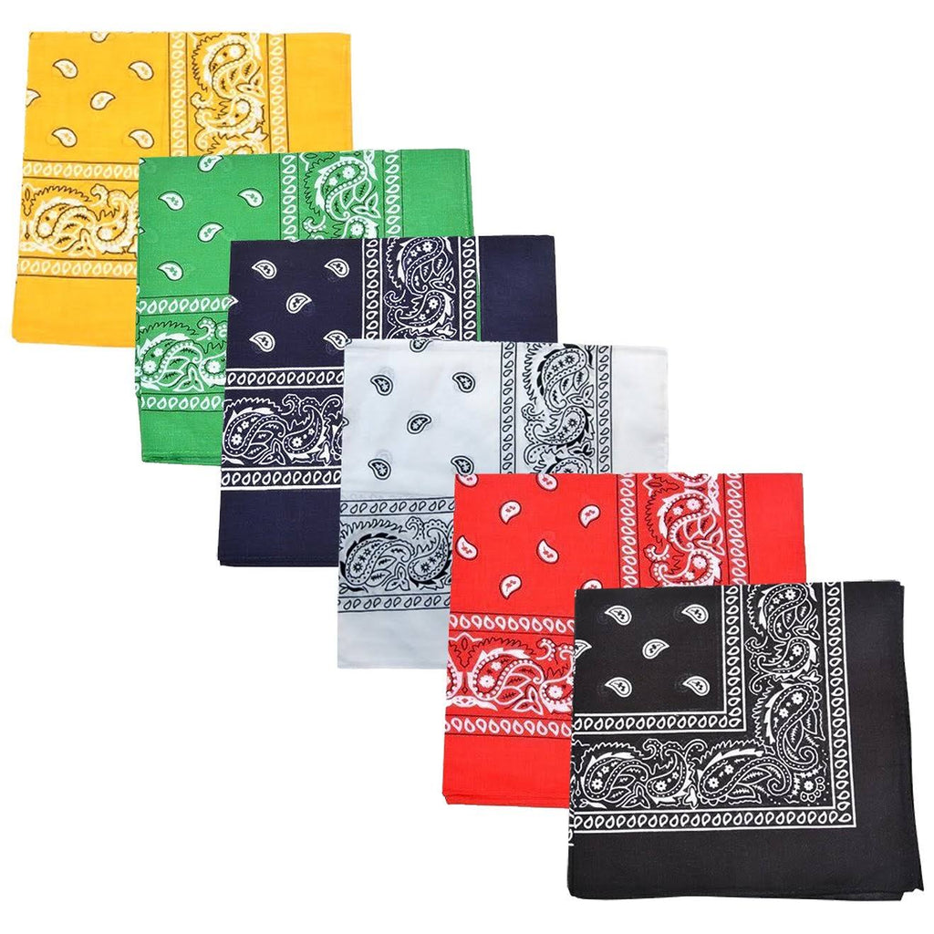 Black Multi-Purpose Bandana Pack of 200 E5387