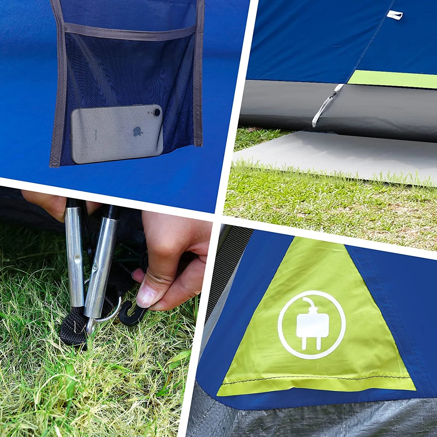 6-Person Dome Camping Tent H7469