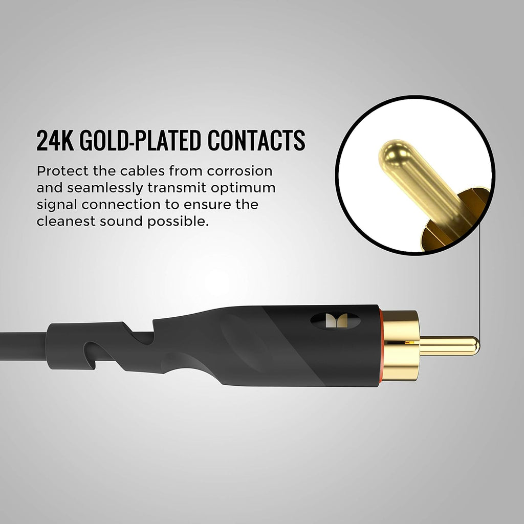 13 Feet Coaxial Subwoofer Cable Q743492