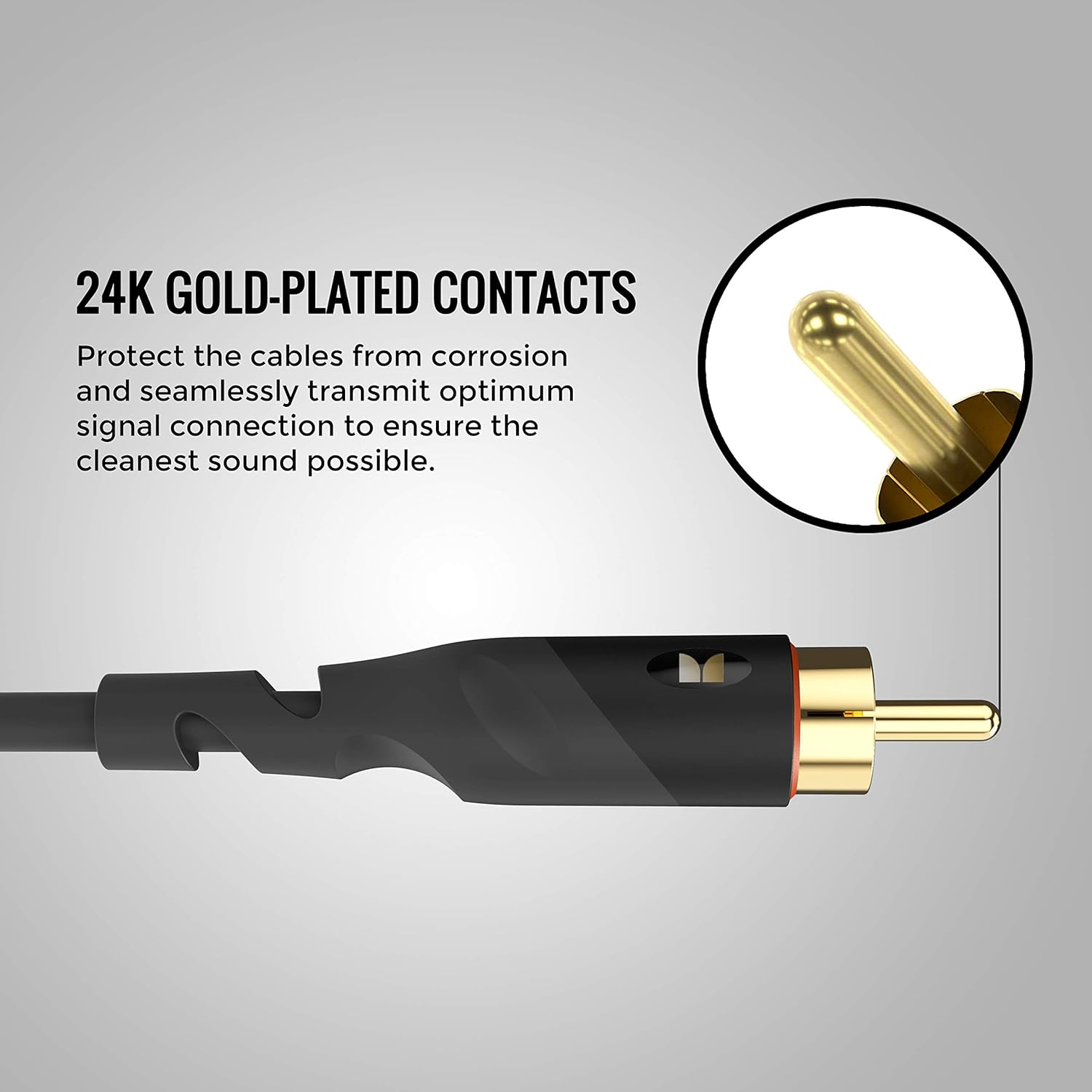 13 Feet Coaxial Subwoofer Cable Q743492