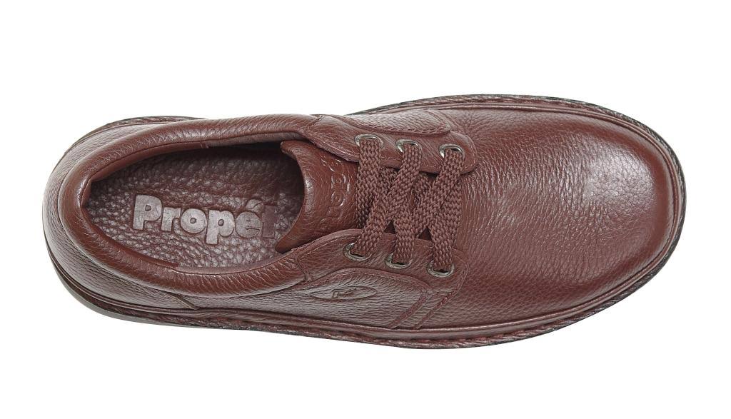 Brown Grain Leather Shoes H946