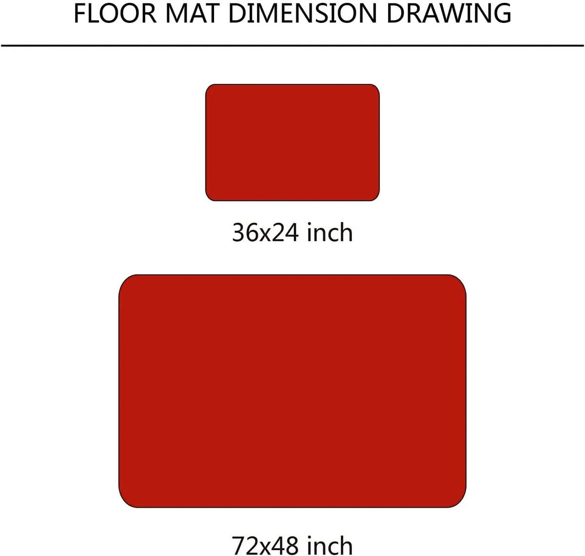 Colorful Non-Slip Cow Area Rug 36"×24" M6552