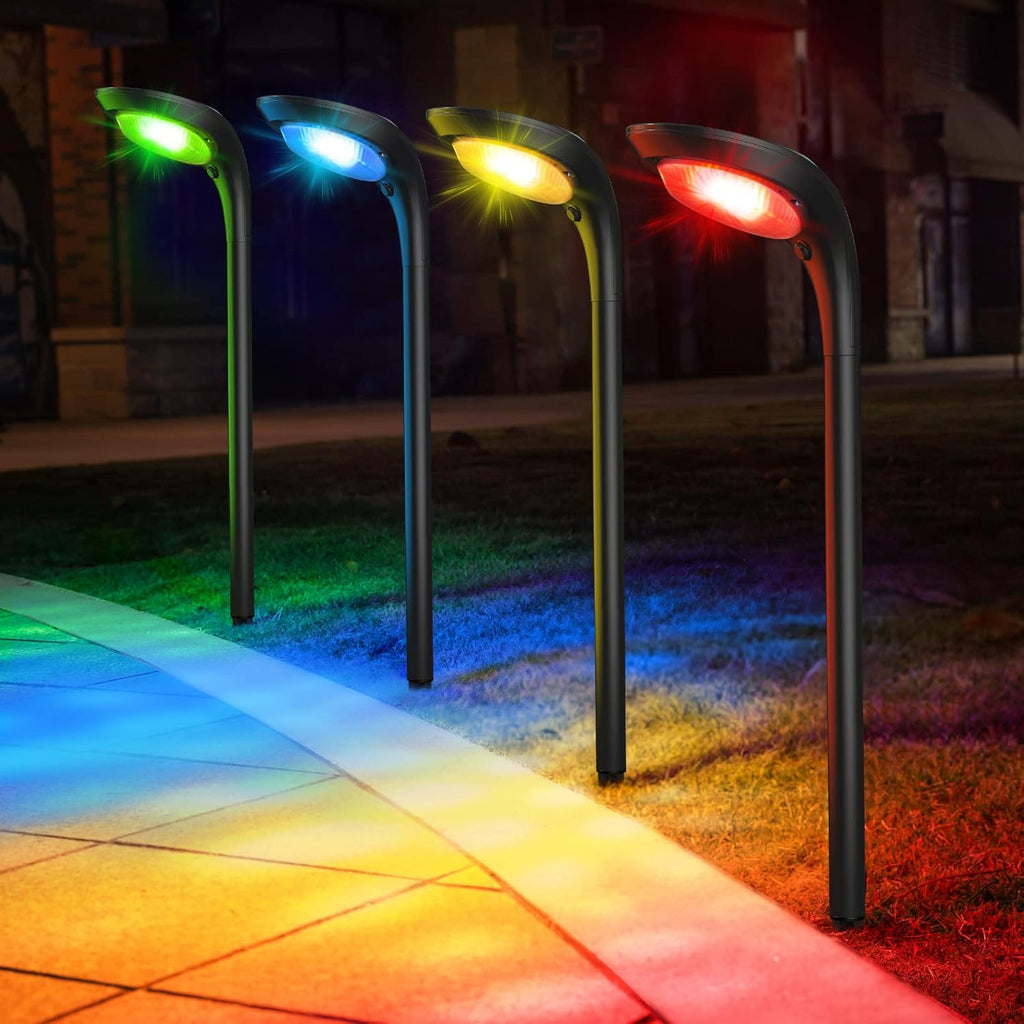 4 Pack Solar Pathway Lights B5644