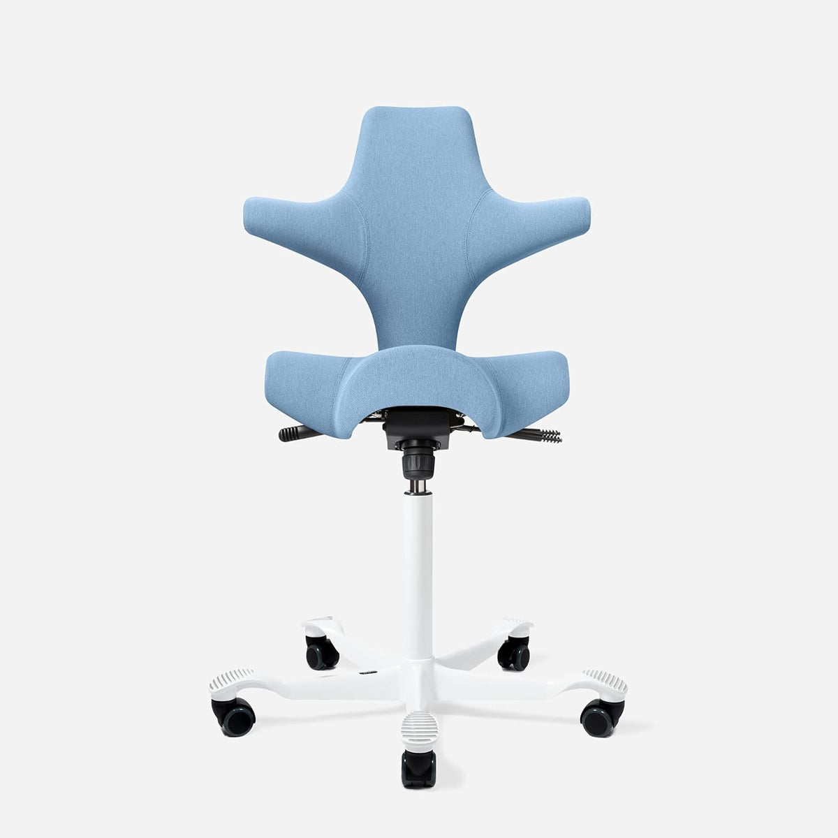 Silver Frame Adjustable Standing Desk Chair E789