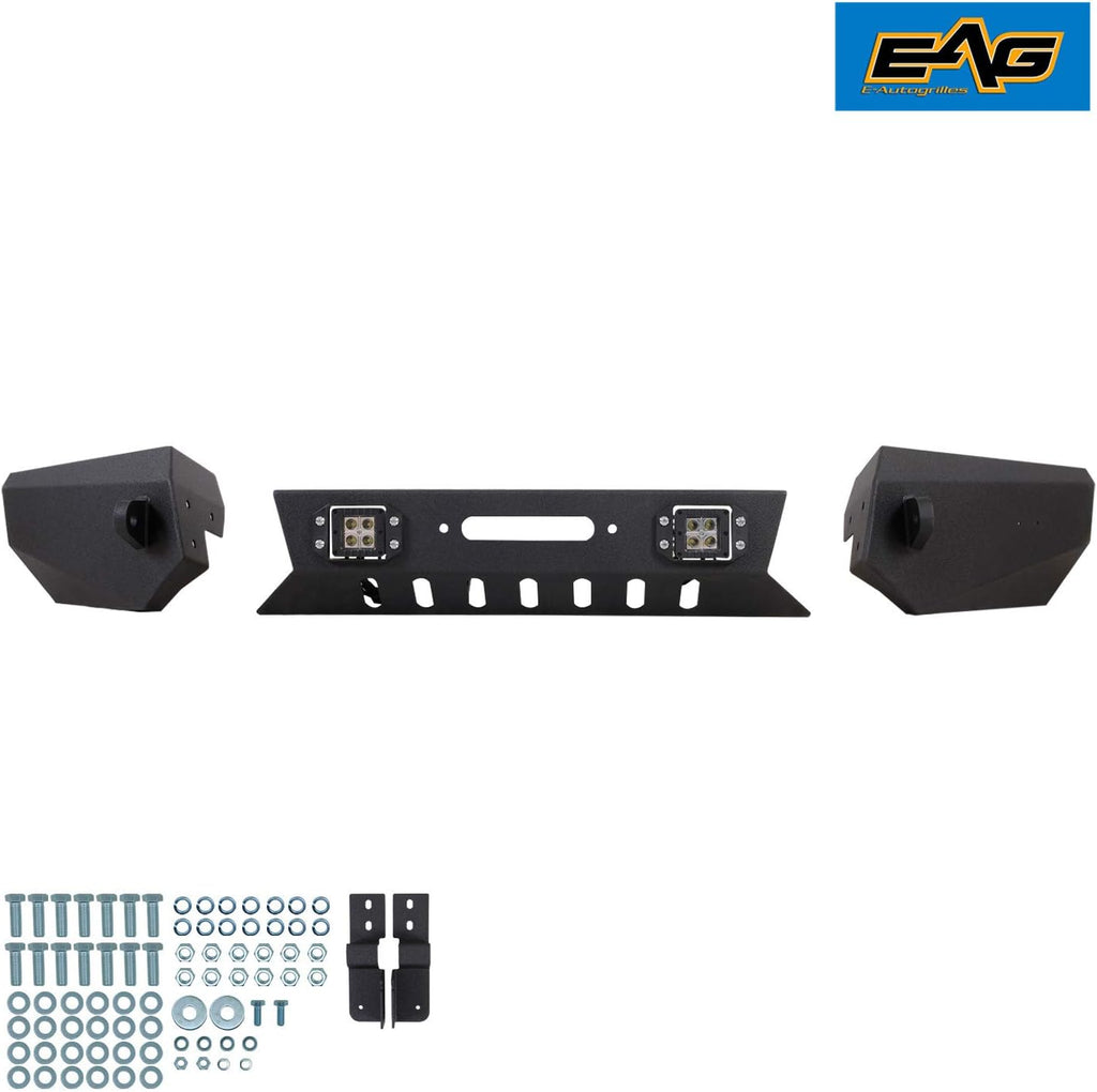 Assembled Front Bumper with LED lights U780844