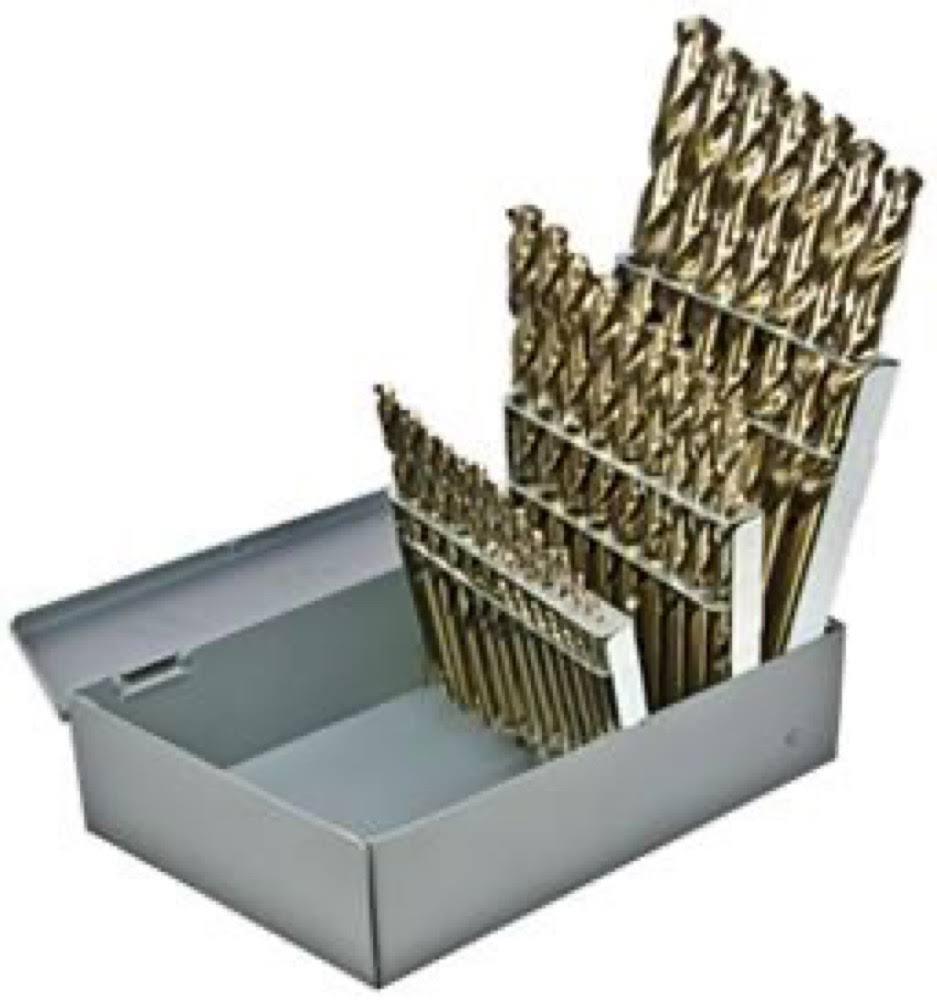 60pc Cobalt Jobber Drill Set I85994