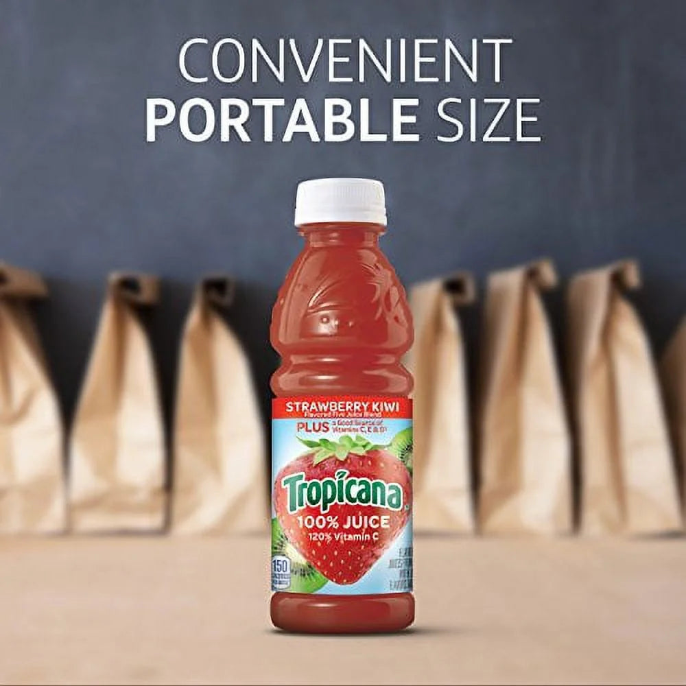 Strawberry Kiwi Juice, 10 Fl Oz (Pack of 15) A9856