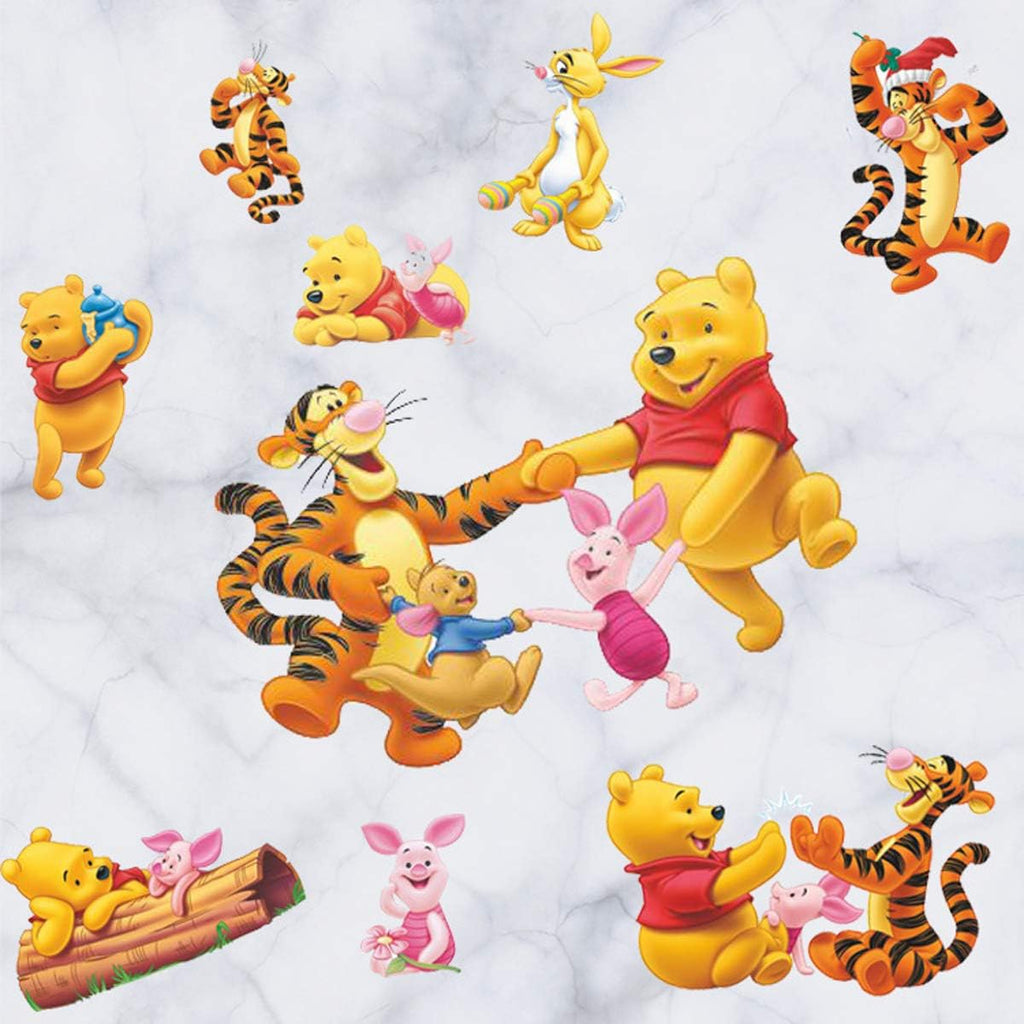 Pack of 2 Self-Adhesive PVC Wall Sticker O9558