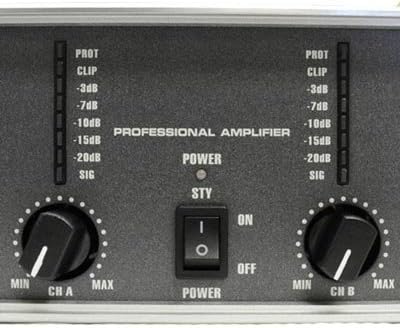 2 Channel Power Amplifier, 800 Watts RMS per Channel at 8 Ohms Q211442