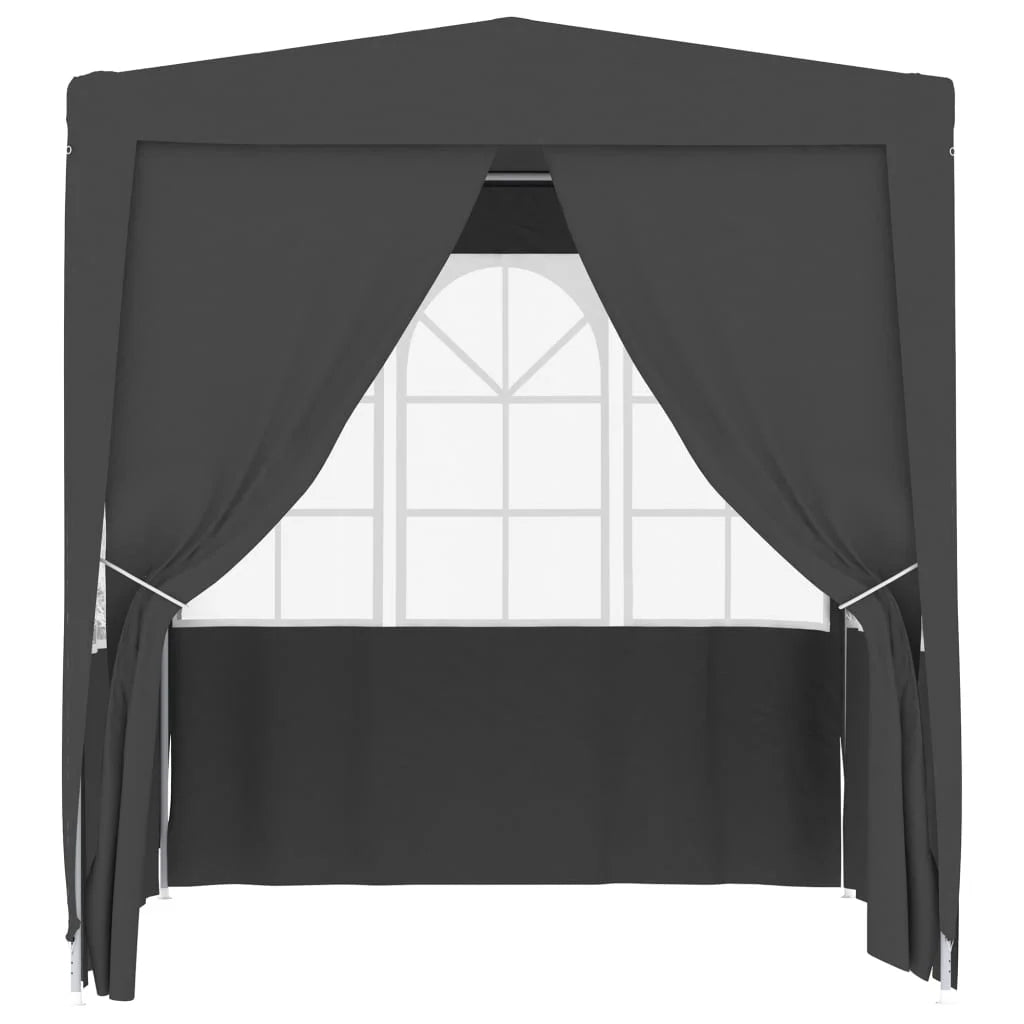 Party Tent with Side Walls 6.6'x6.6' Anthracite E542