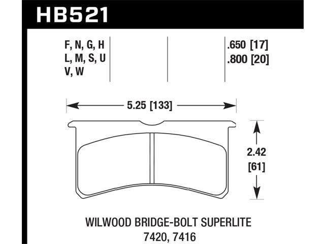 DTC-70 Brake Pads B964