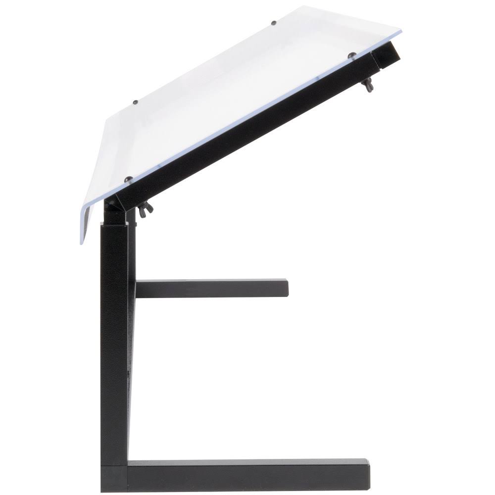 Black 60x22 Adjustable Sneeze Guard T4761