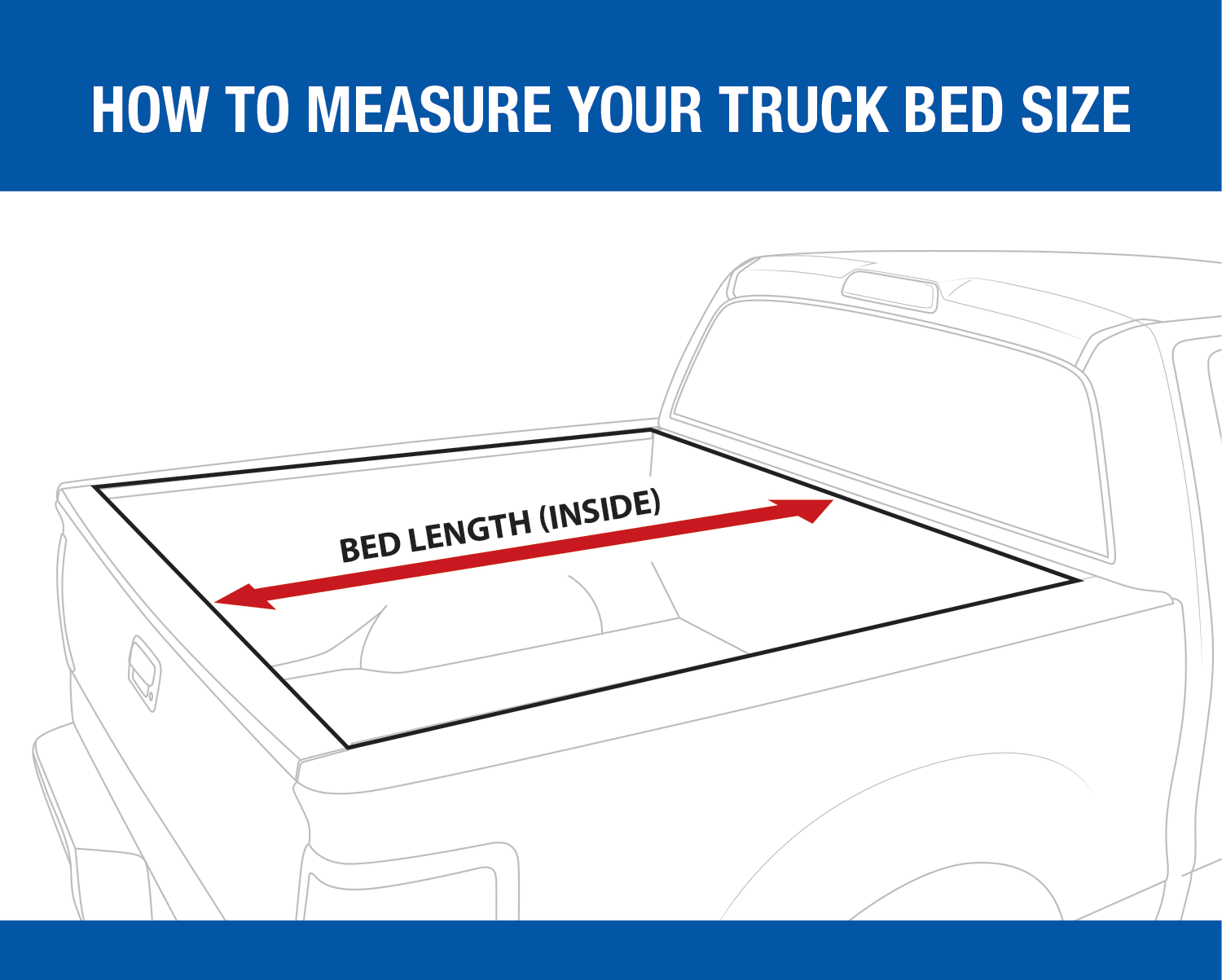 Soft Roll Up Truck Bed Tonneau Cover (5.5-Feet) A3495