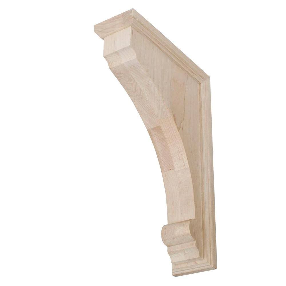 Medium Plain Wood Corbel N85974
