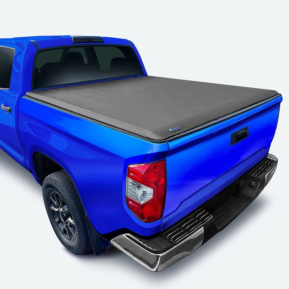 Soft Roll Up Truck Bed Tonneau Cover (5.5-Feet) A3495