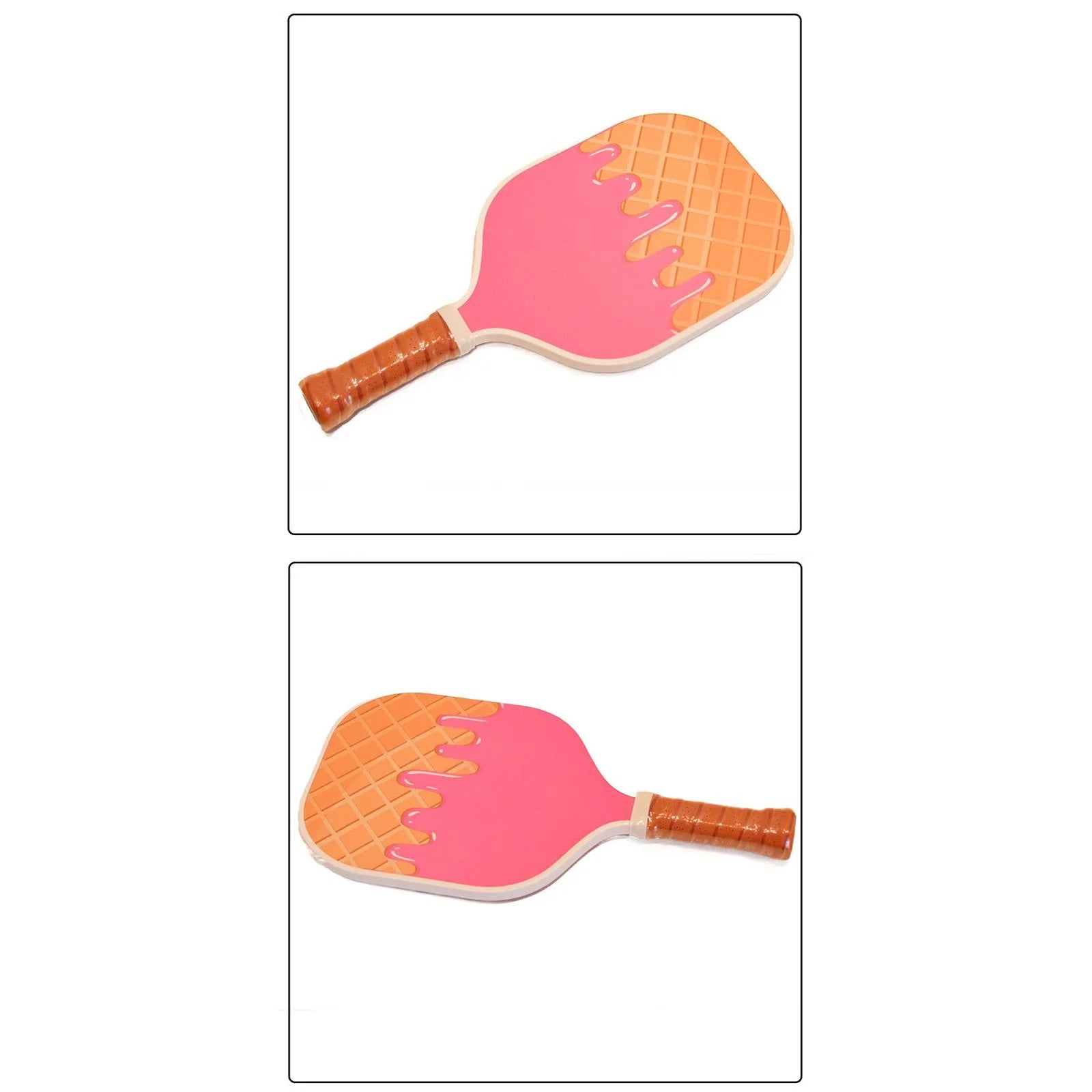 Pickleball Paddle Set with 4 Pickleballs Comfort Grips G15225