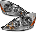 Chrome Housing Headlights Replacement Assembly H90614
